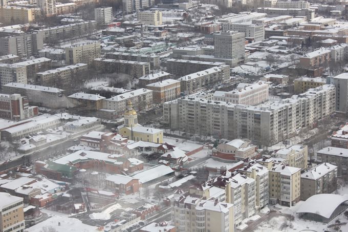 Небоскреб "Высоцкий". 52 этаж