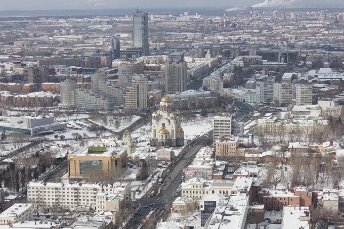 Небоскреб "Высоцкий". 52 этаж